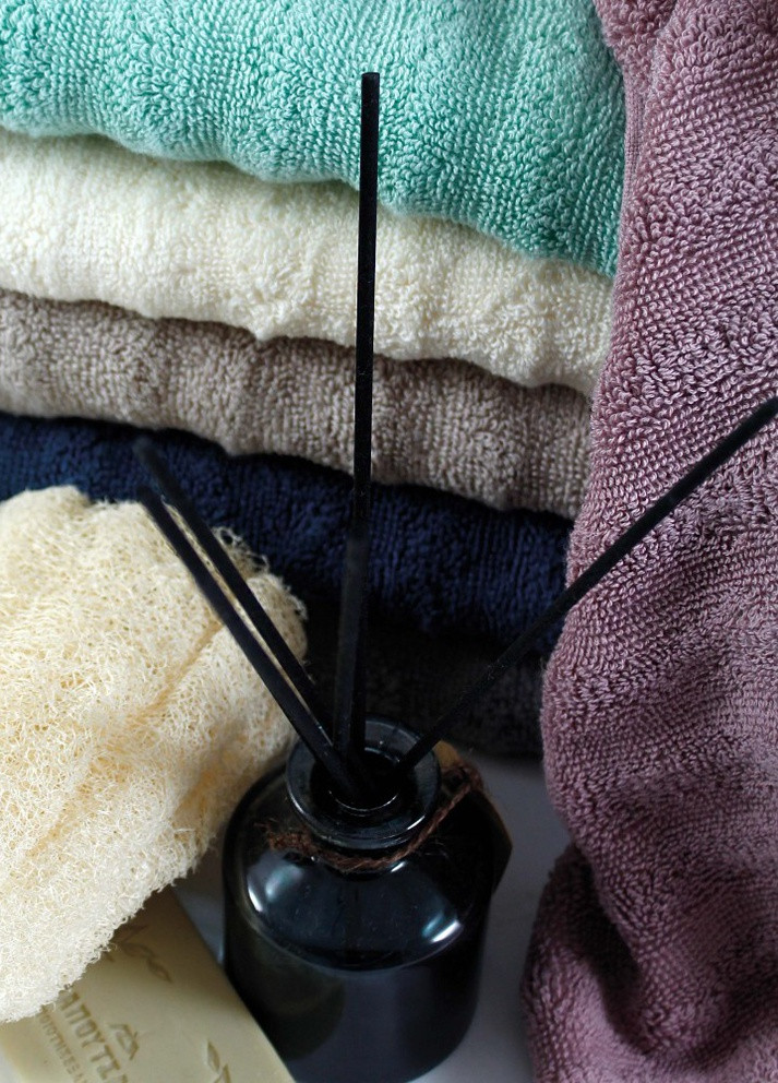 Рушник махровий Сity, жакардовий, ментоловий, розмір 50x90 cm Bulgaria-Tex м'ятний