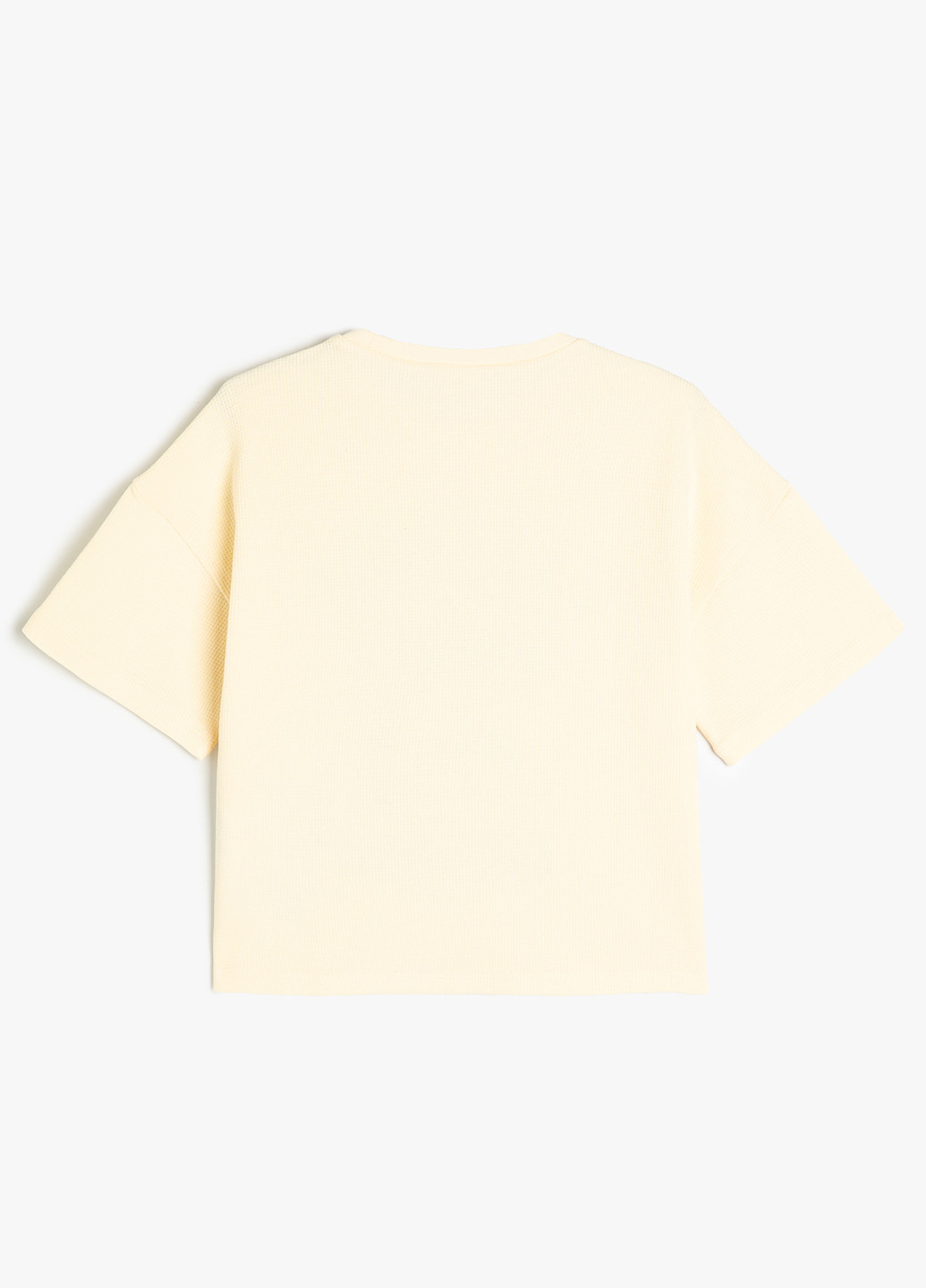 Світло-бежева літня футболка KOTON