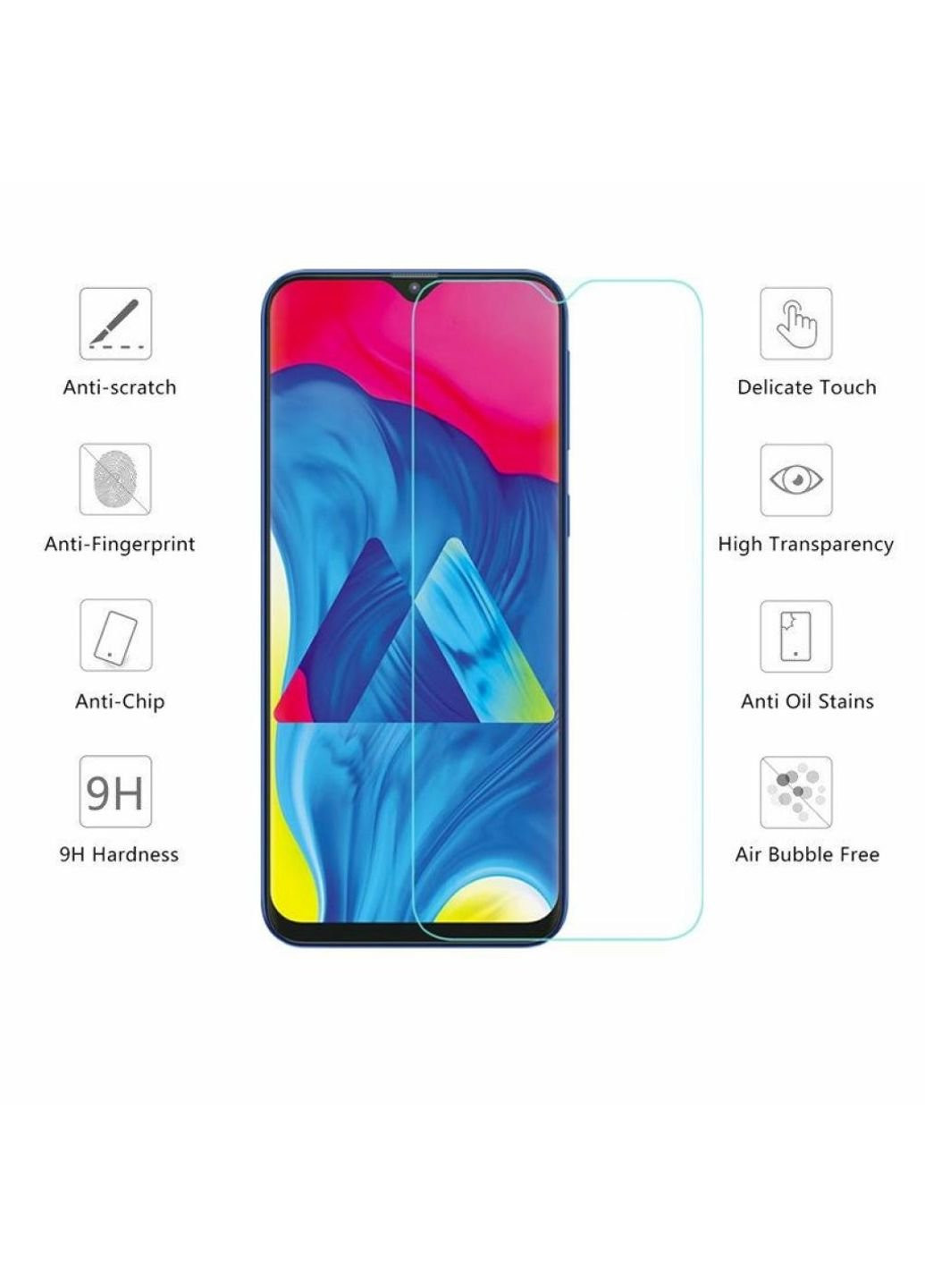 Скло захисне Samsung Galaxy M10 (441637) Drobak (252369212)