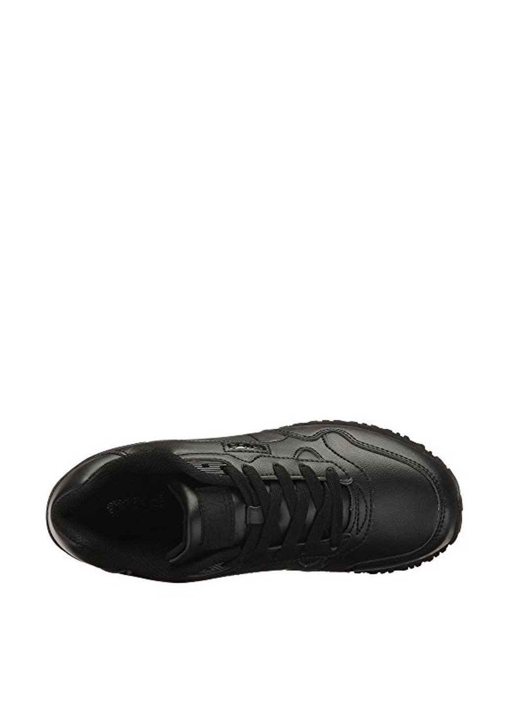 Черные демисезонные кроссовки Fila