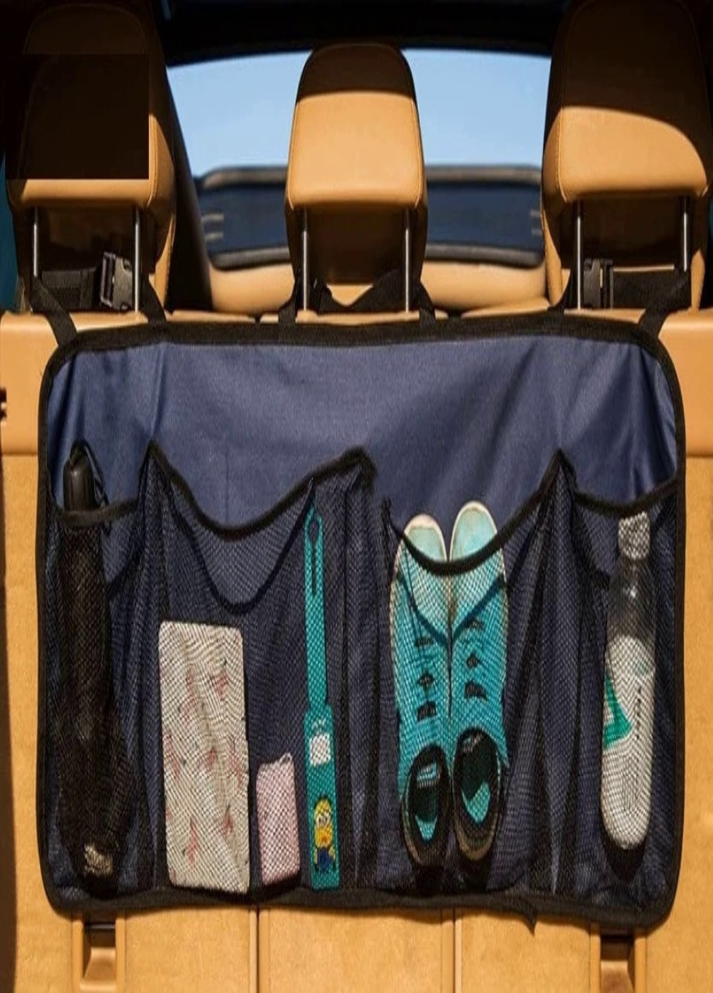 Органайзер карманы на спинку сидения для багажника в машину автомобиль (002156695) Синий Francesco Marconi (205106733)