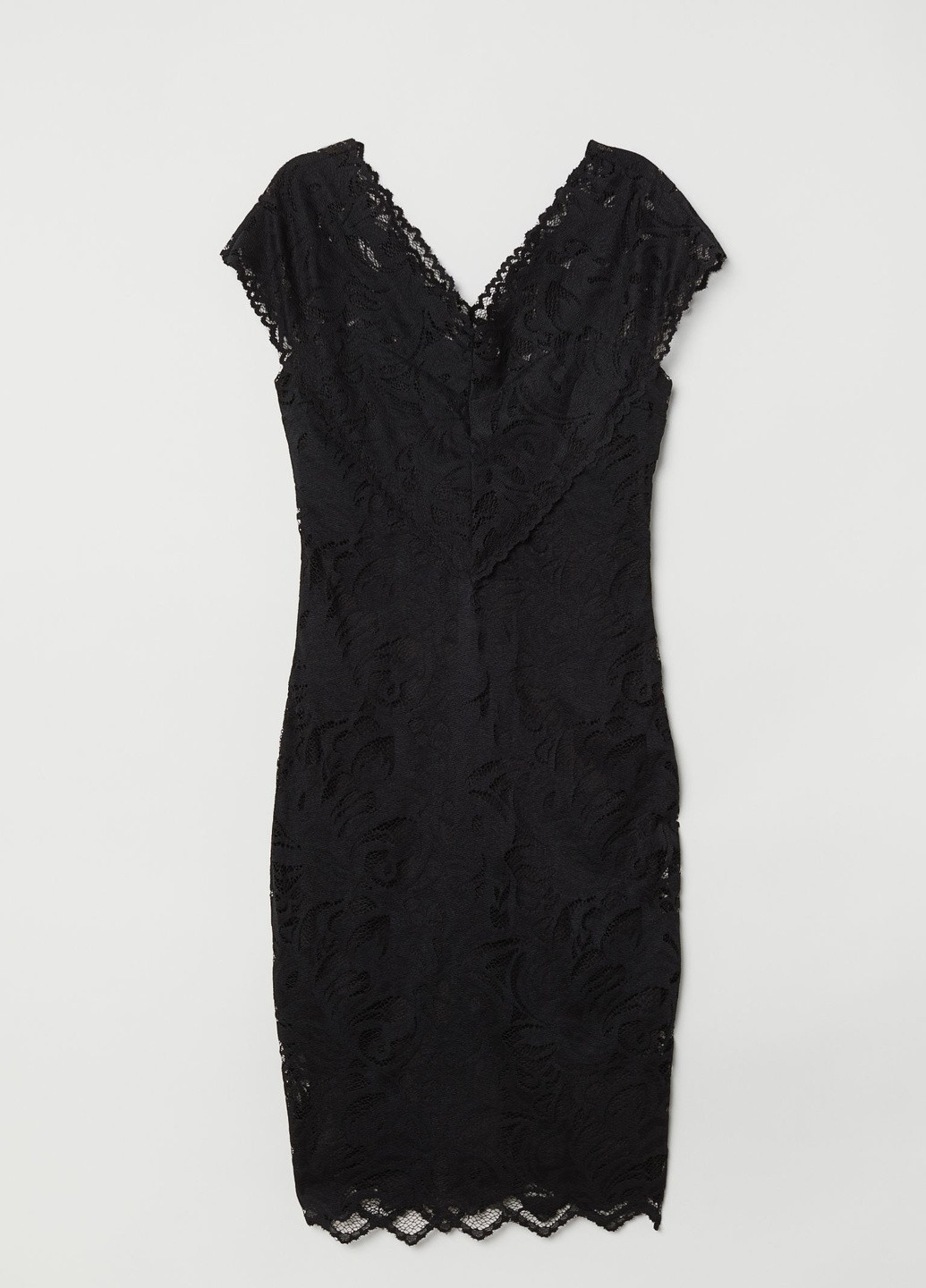 Чорна кежуал сукня H&M однотонна