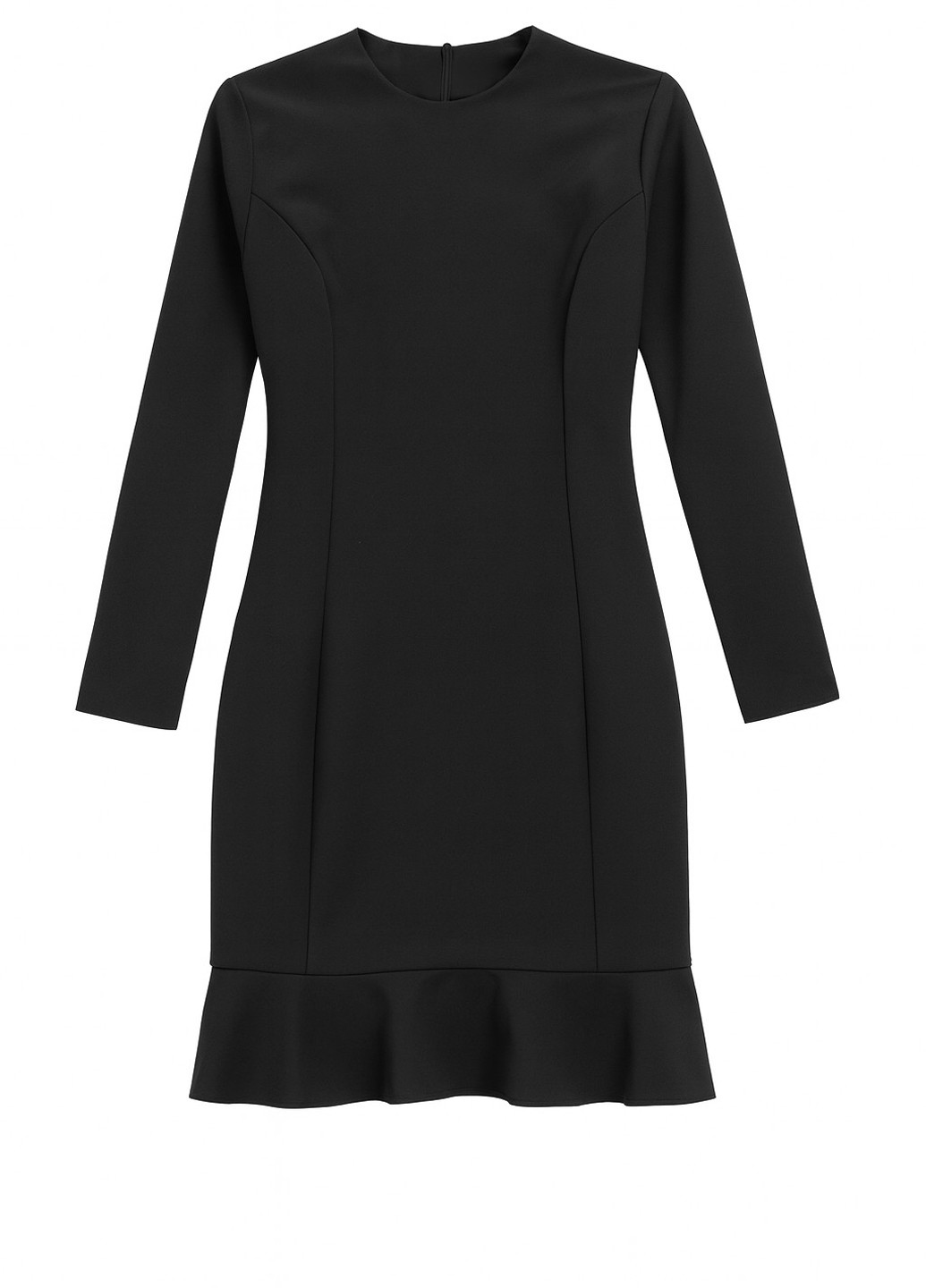 Чорна кежуал сукня годе Sassofono однотонна