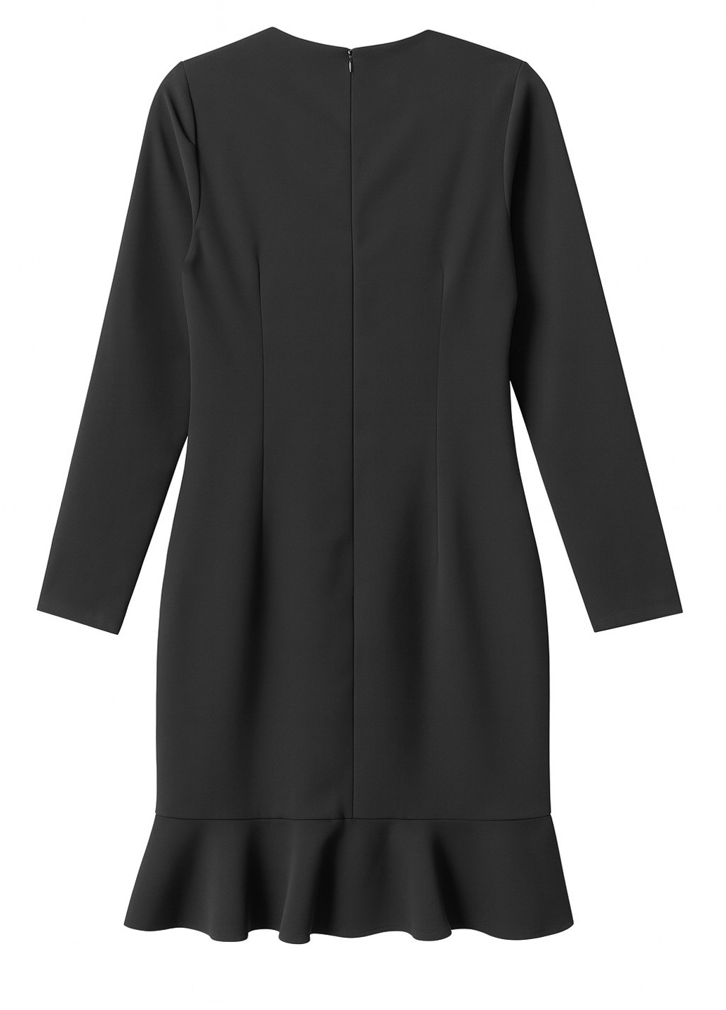 Чорна кежуал сукня годе Sassofono однотонна