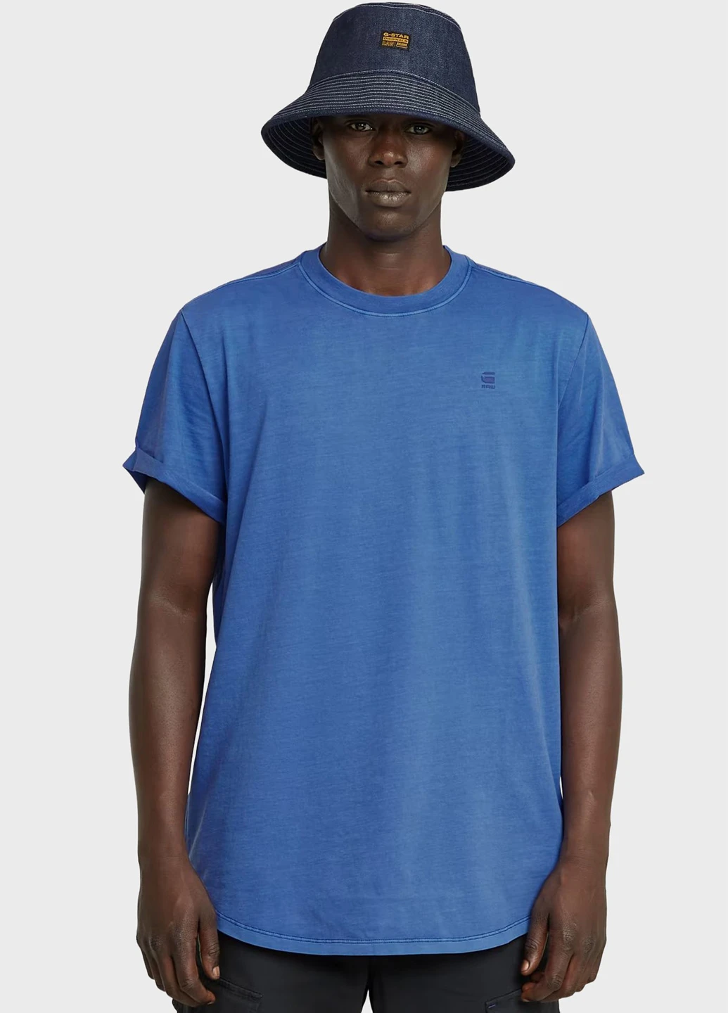 Светло-синяя футболка G-Star Raw