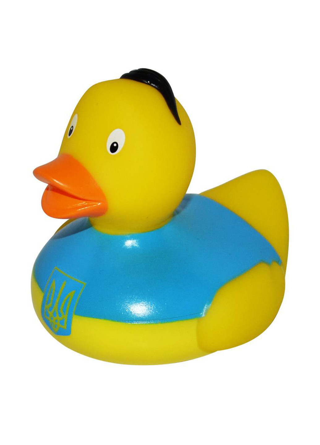Іграшка для купання Качка Прапор України, 8,5x8,5x7,5 см Funny Ducks (250618785)