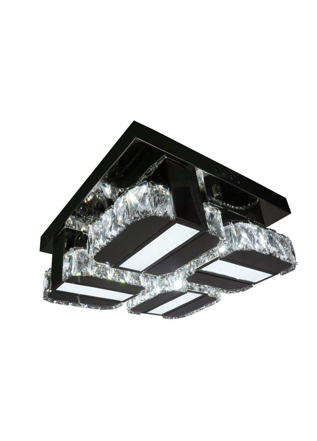 Люстра потолочная хрустальная LED с пультом C2060/350 Хром 14х33х33 см. Sunnysky (253122434)