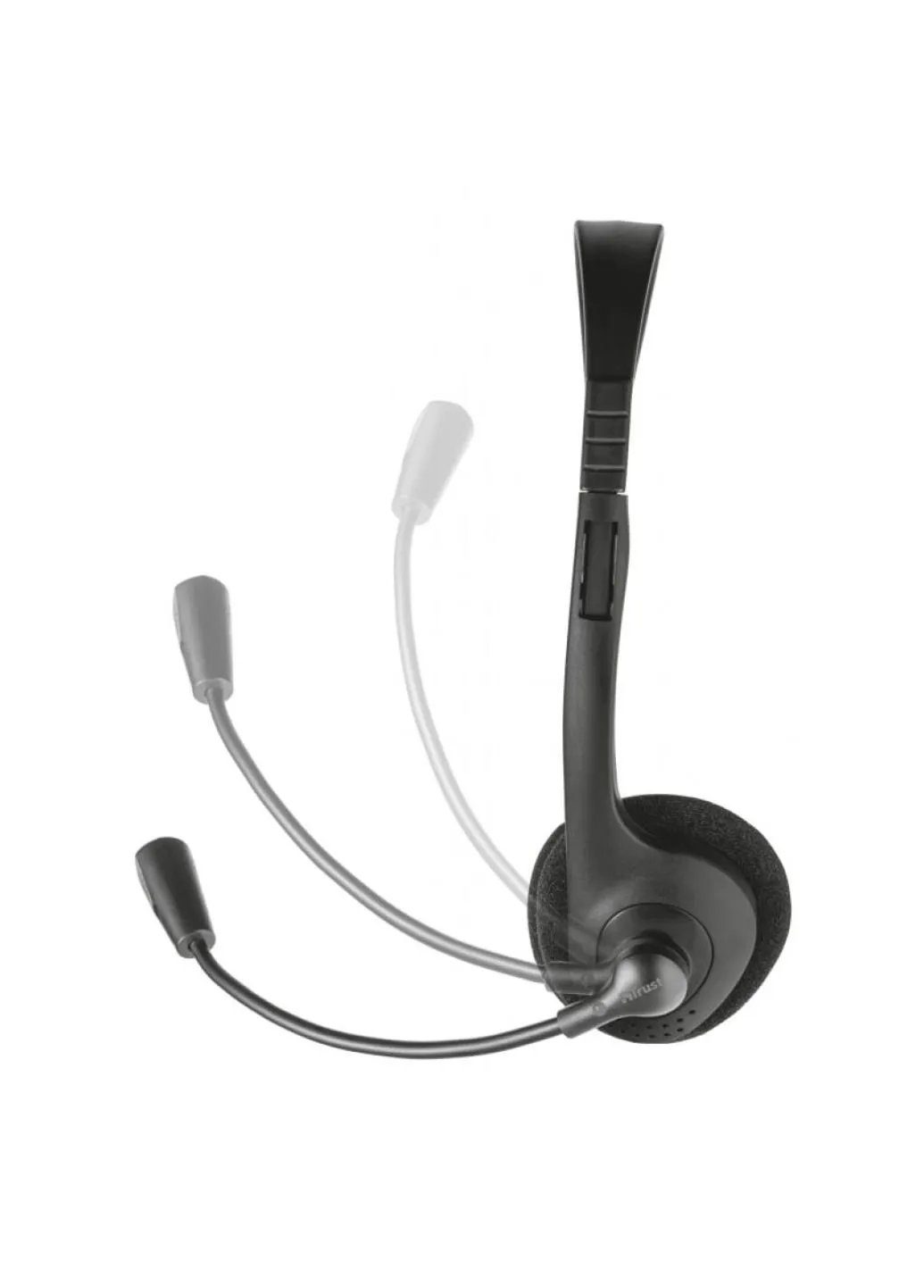 Наушники (21665) Trust Primo Chat 3.5mm BLACK (253546914)