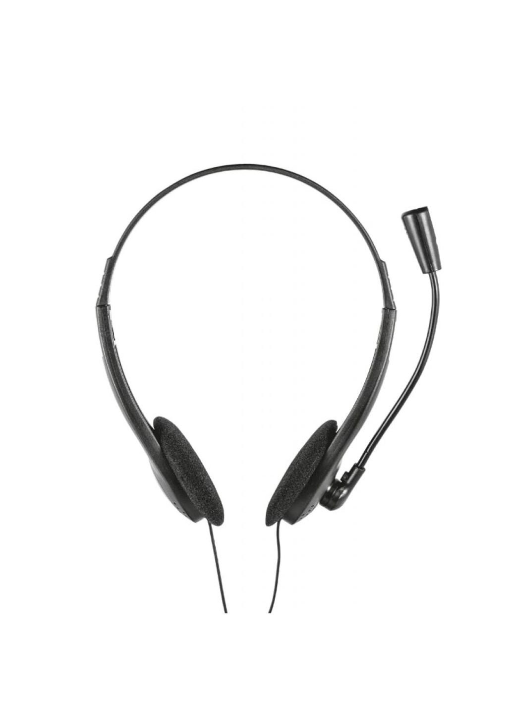Наушники (21665) Trust Primo Chat 3.5mm BLACK (253546914)