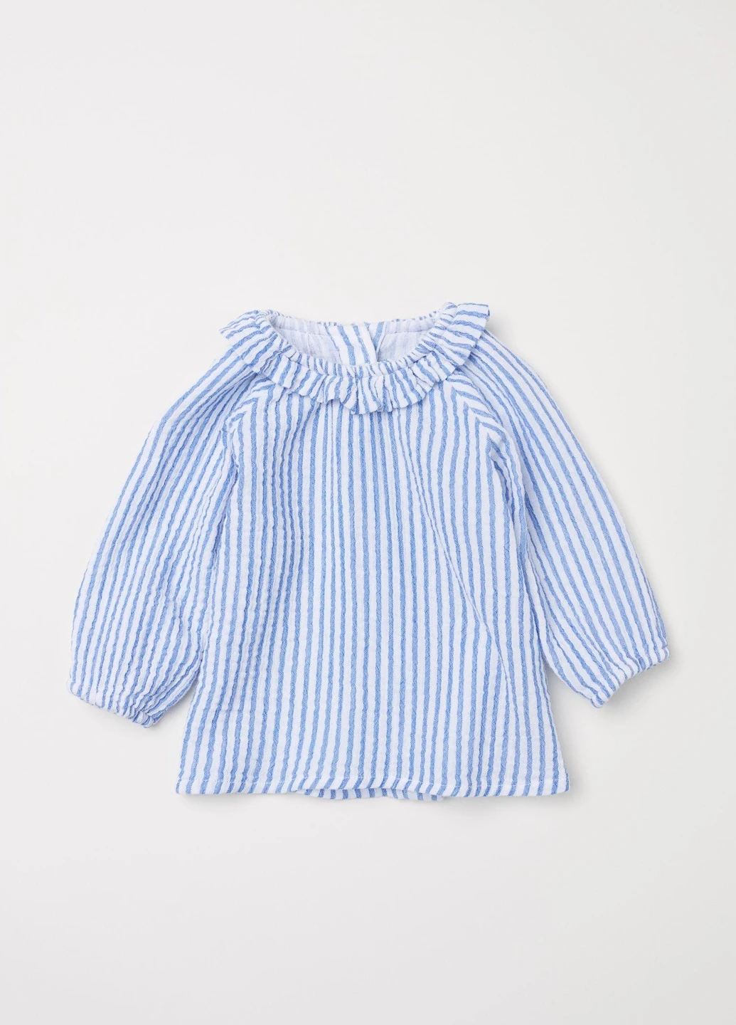 Біла сукня літо,білий-блакитний в смужку, H&M (254698531)