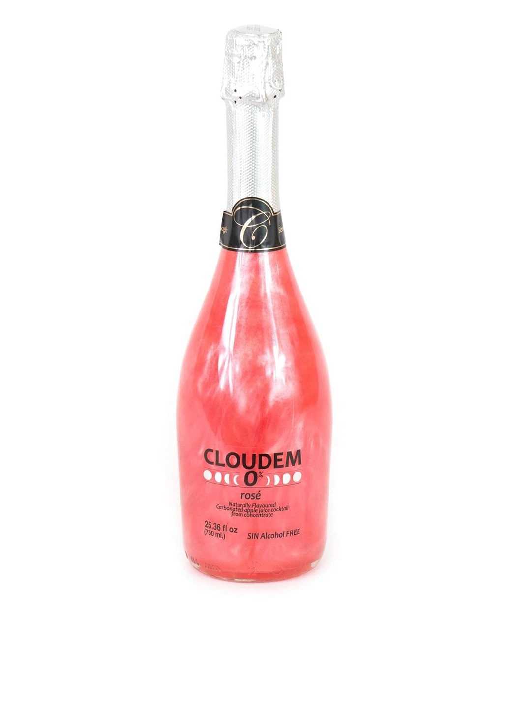 Вино игристое Rose безалкогольное, 0,75 л Cloudem (198434933)