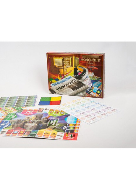Настольная игра Монополия-Люкс G-08 Danko Toys (253991509)