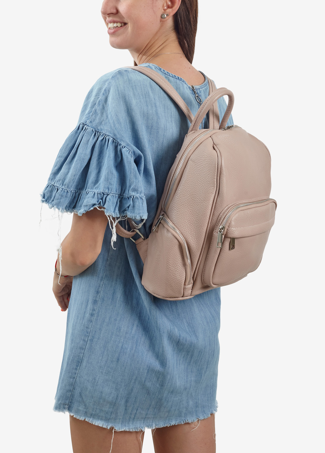 Рюкзак женский кожаный Backpack Regina Notte (253649567)