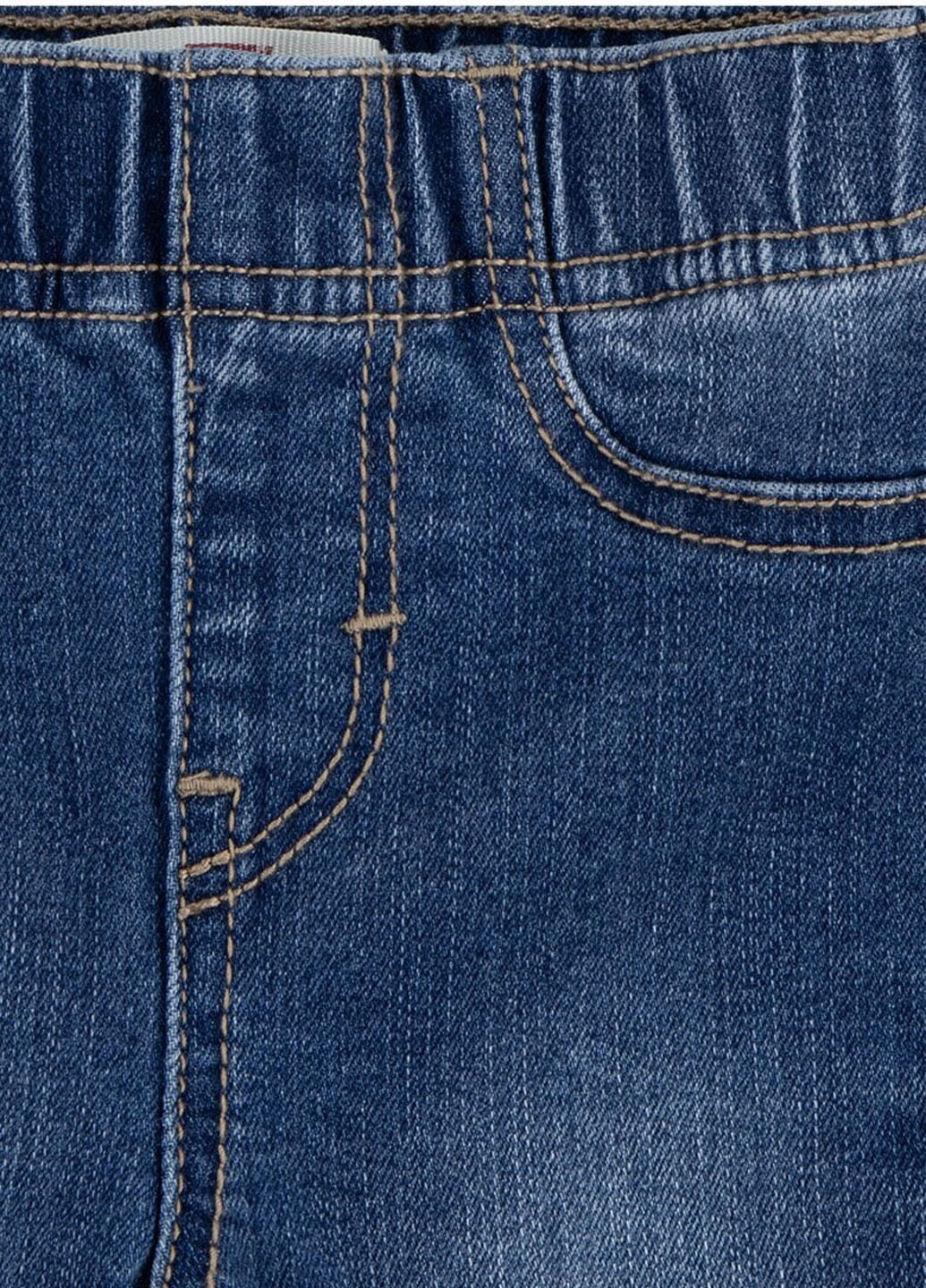 Синий демисезонный комплект (куртка, лонгслив, джинсы) Levi's