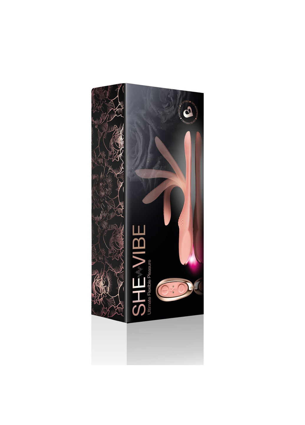 Універсальний вібратор Rocks Off She-Vibe Pink Rocks-Off (252297516)