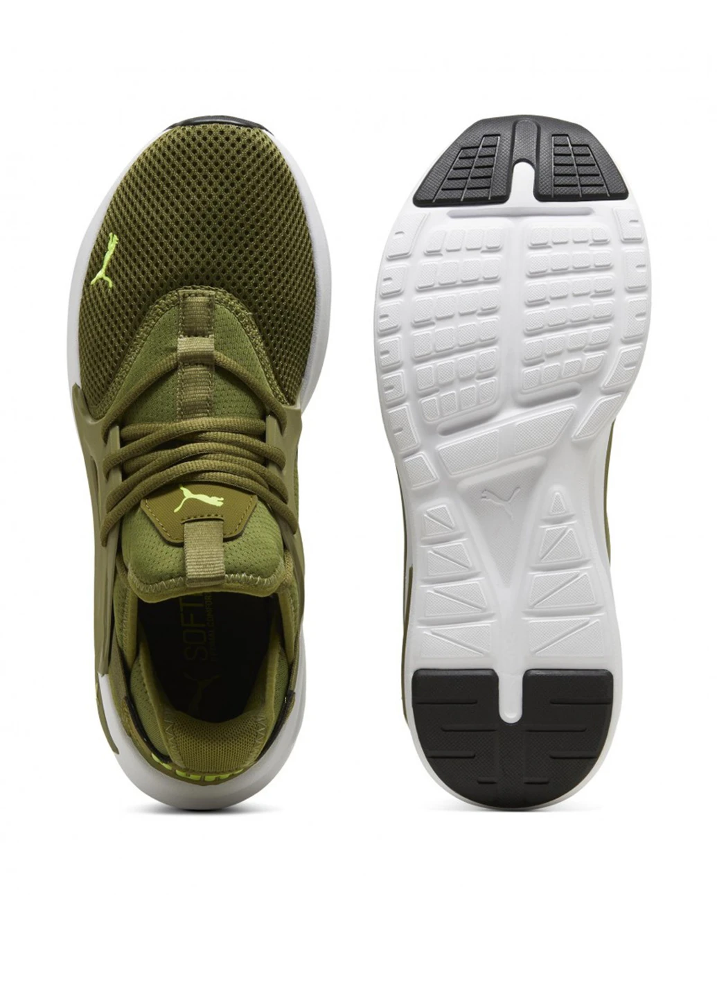 Зеленые летние кроссовки Puma Softride Enzo Evo