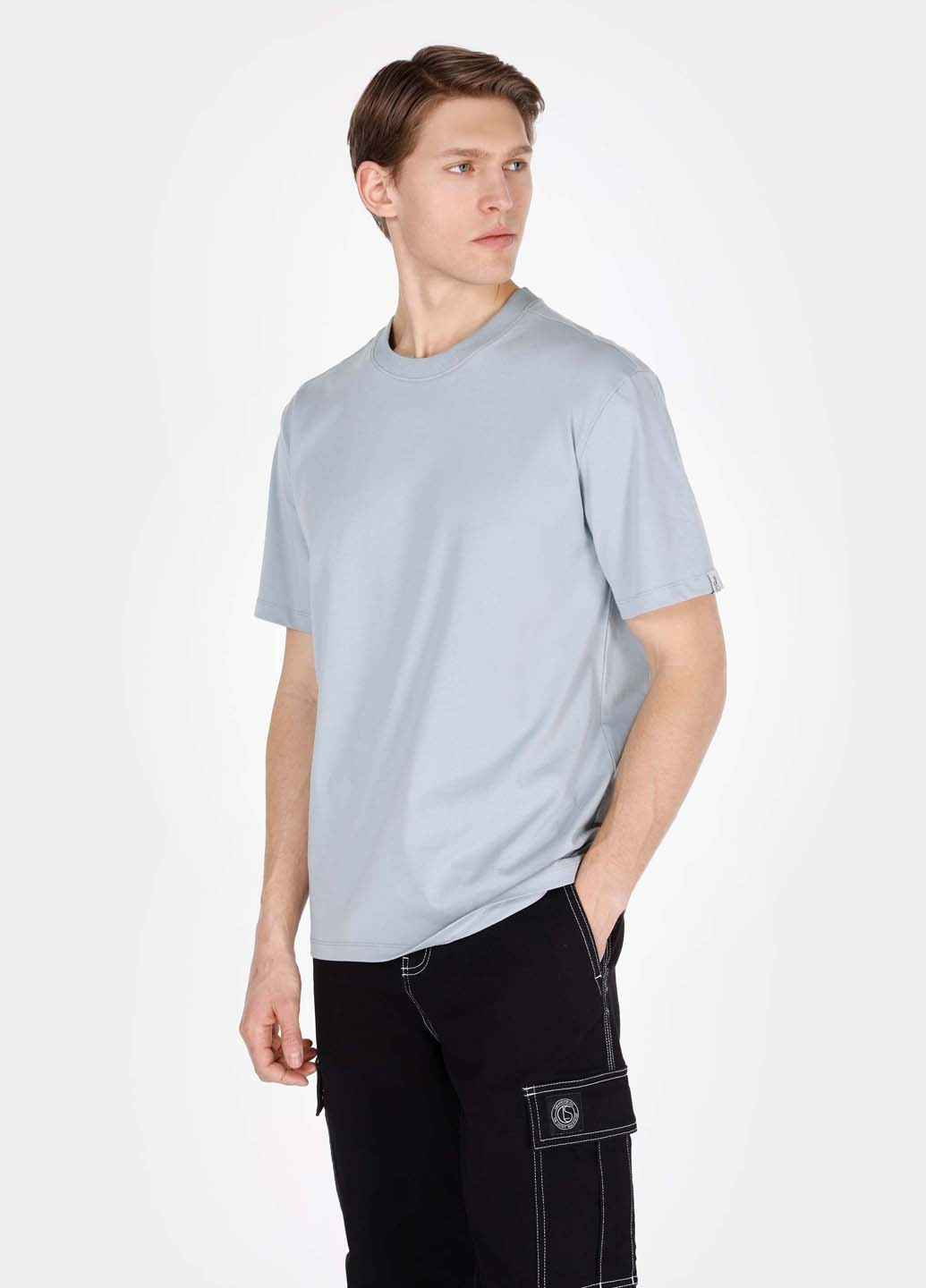 Светло-голубая футболка Colin's