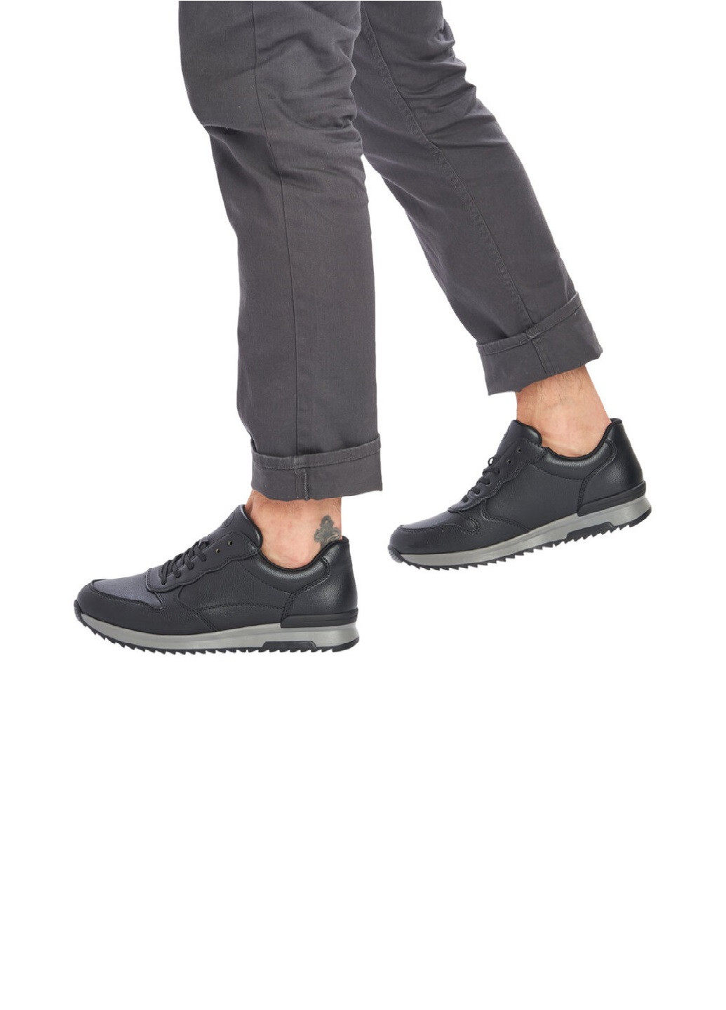 Чорні Осінні кросівки Rieker