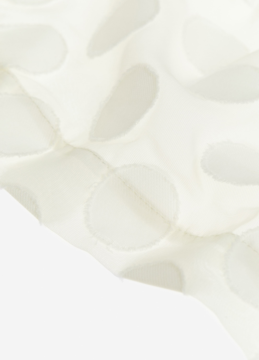 Кремовое кэжуал платье H&M однотонное