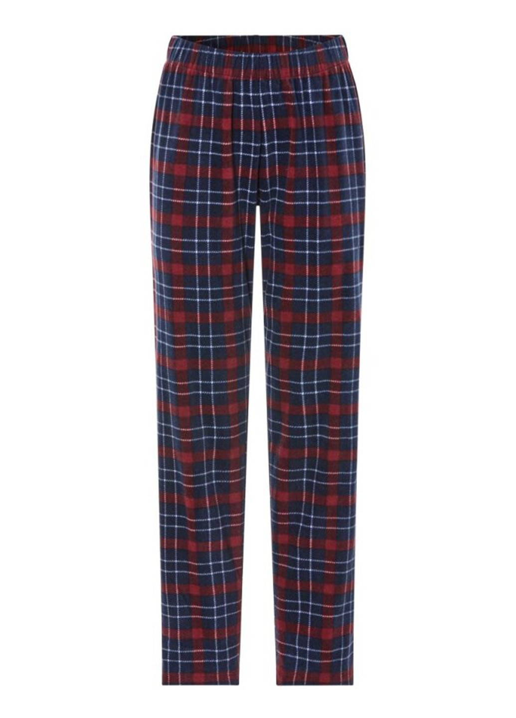 Бордовая зимняя пижама (лонгслив, брюки) Esmara