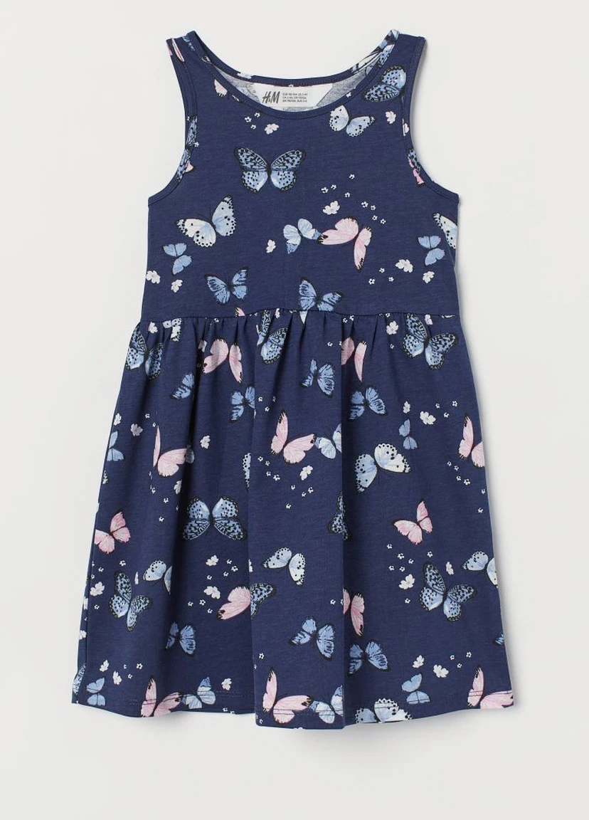 Синее платье H&M (223144002)