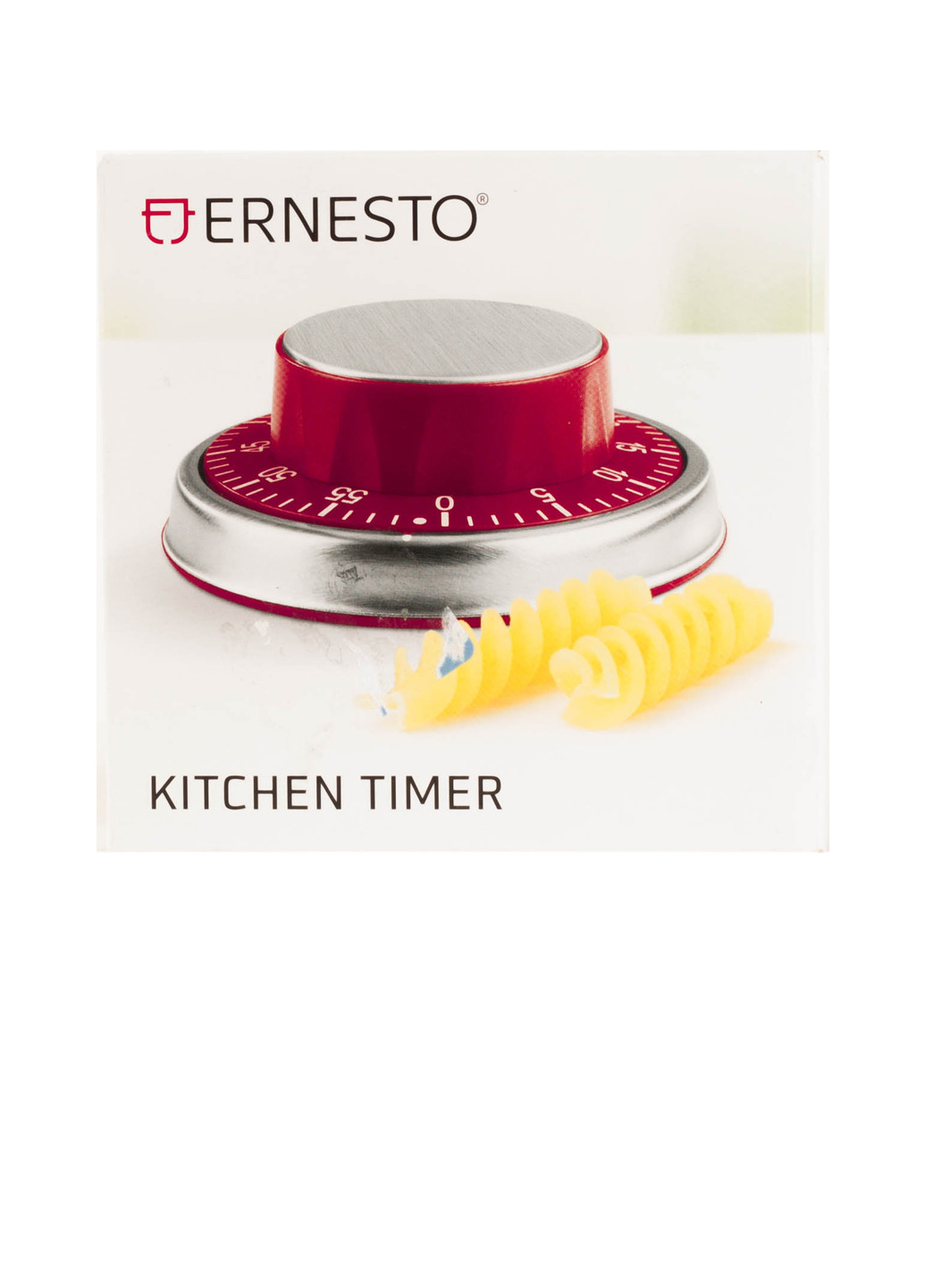 Таймер для кухни Ernesto однотонный красный