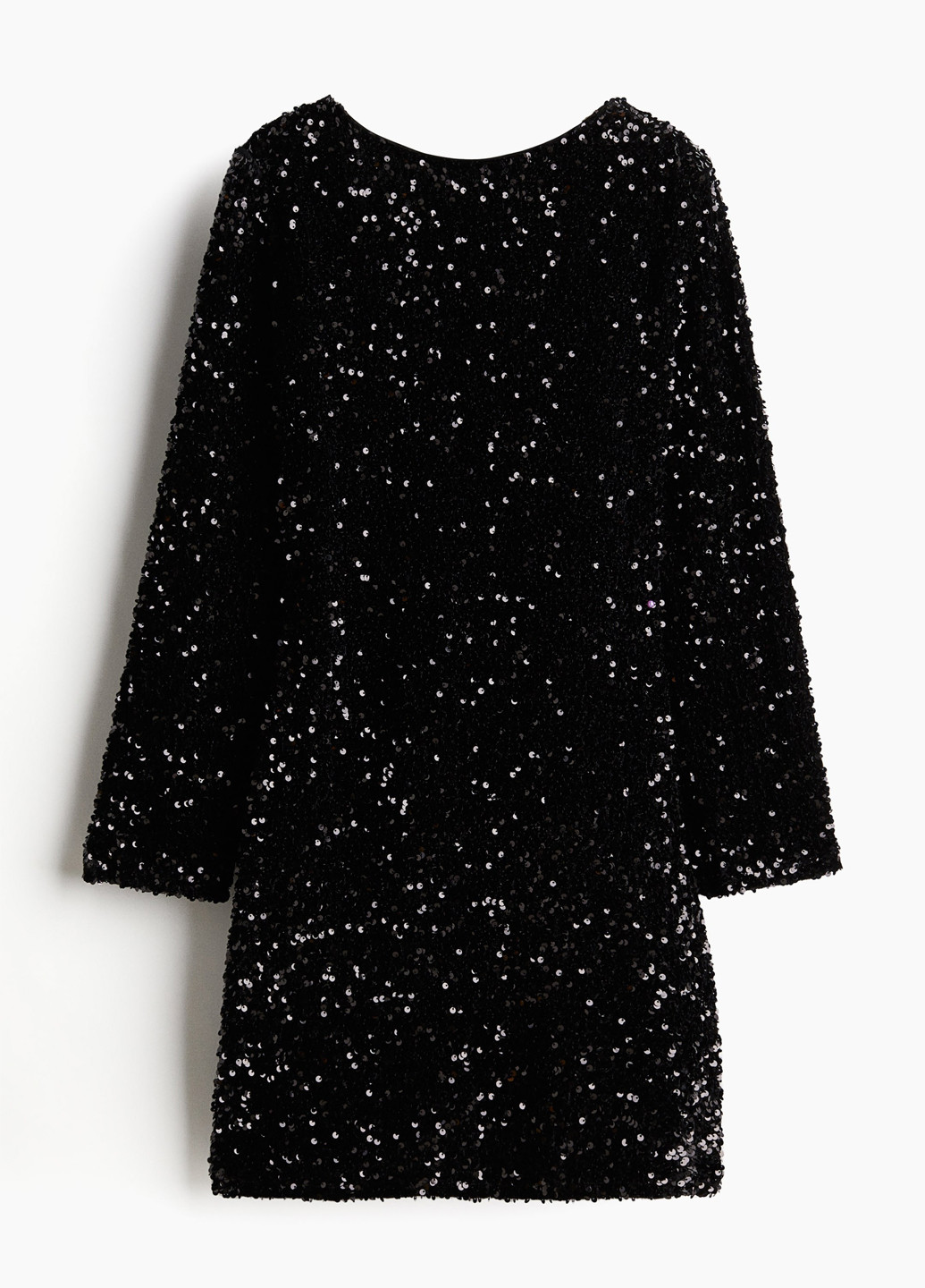 Чорна коктейльна сукня H&M однотонна