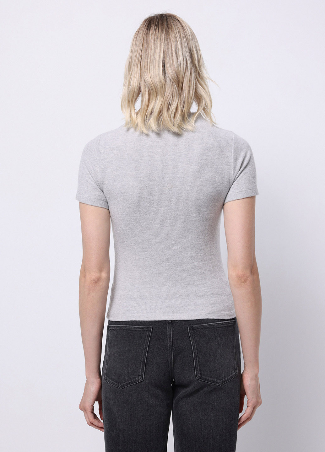 Светло-серый демисезонный свитер Colin's