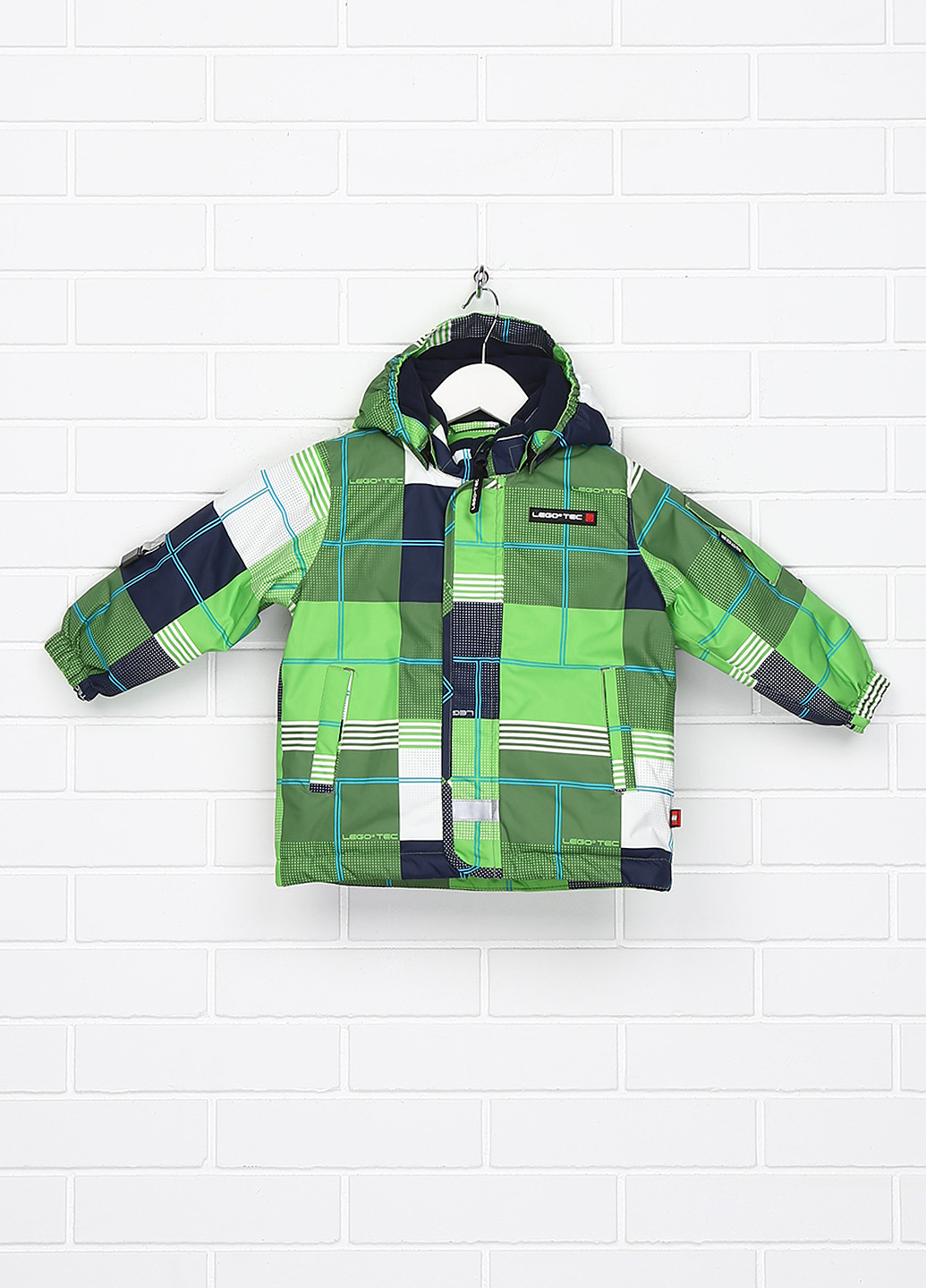 Зеленая зимняя куртка Lego