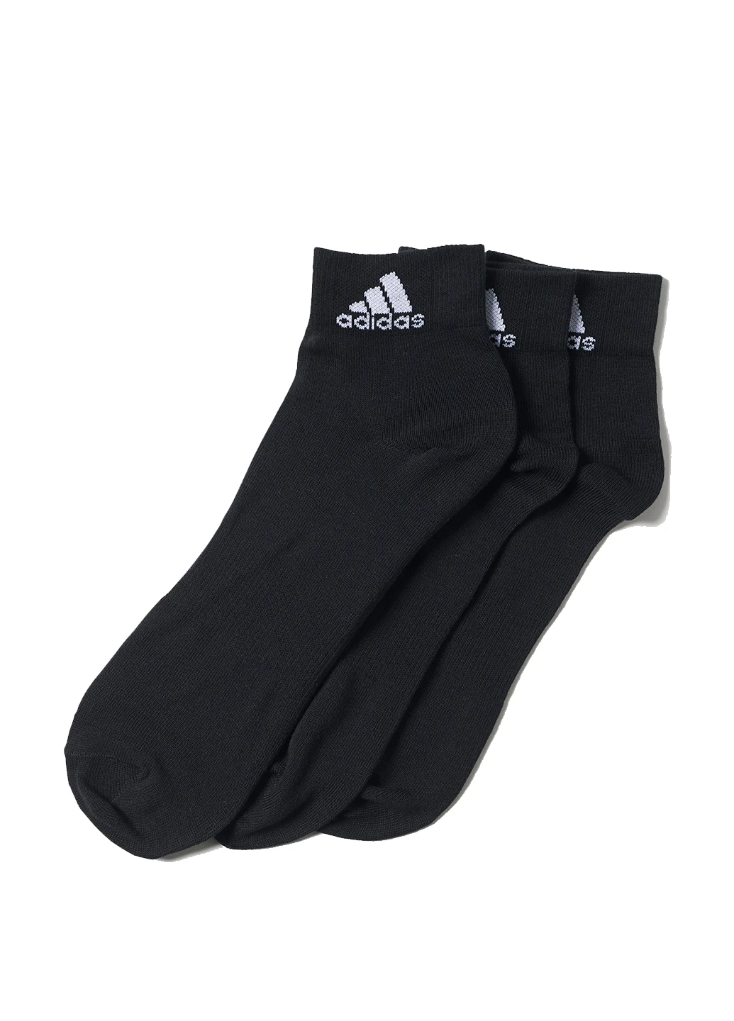 Чёрные носки (3 пары) adidas (119937603)