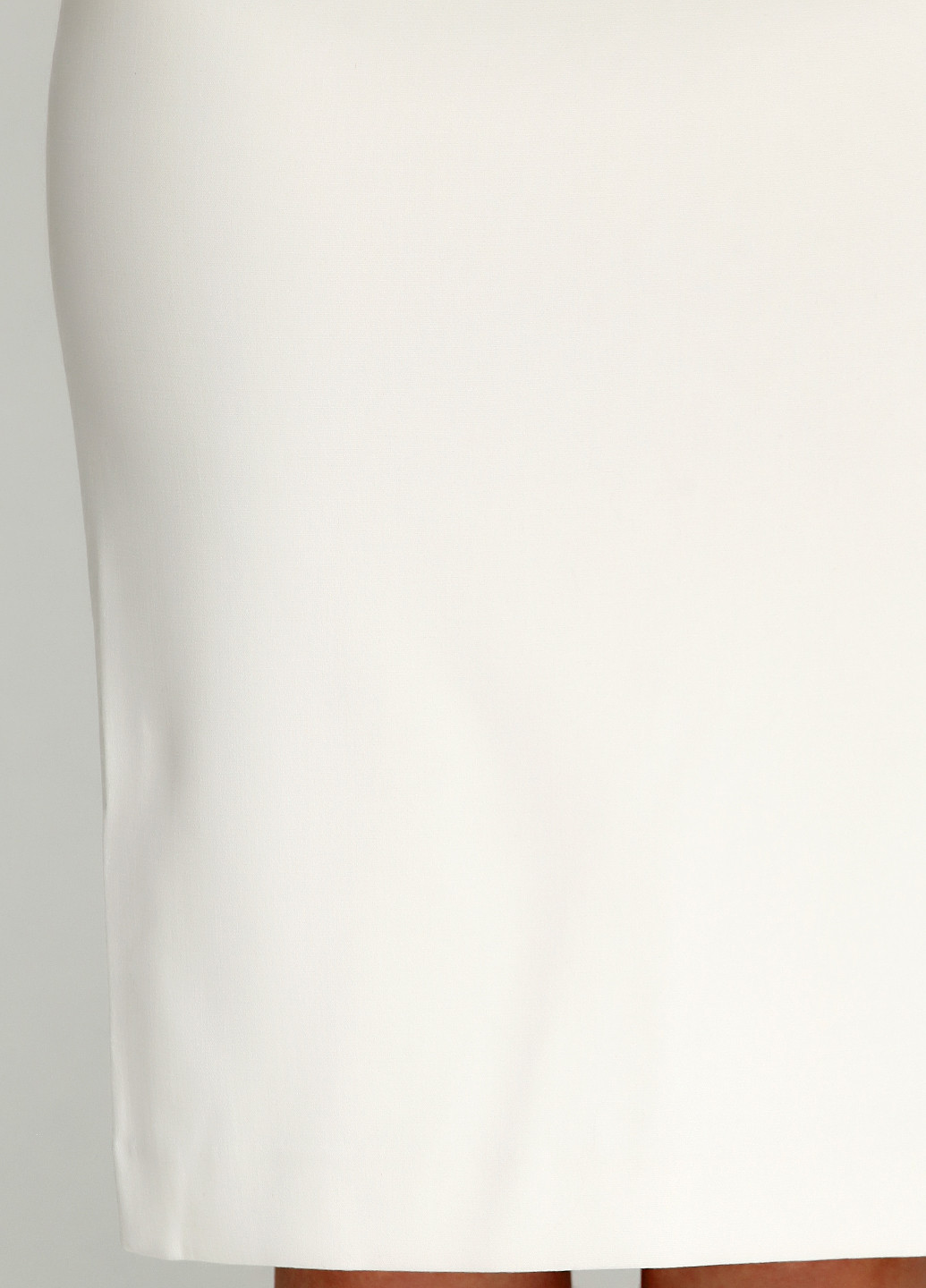 Кремовая офисная однотонная юбка Ralph Lauren миди