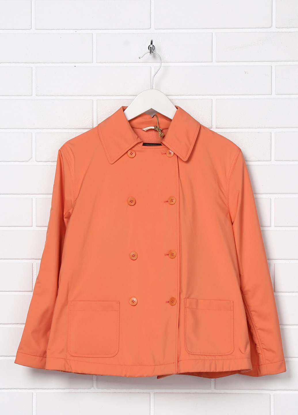 Оранжевая демисезонная куртка loro piana