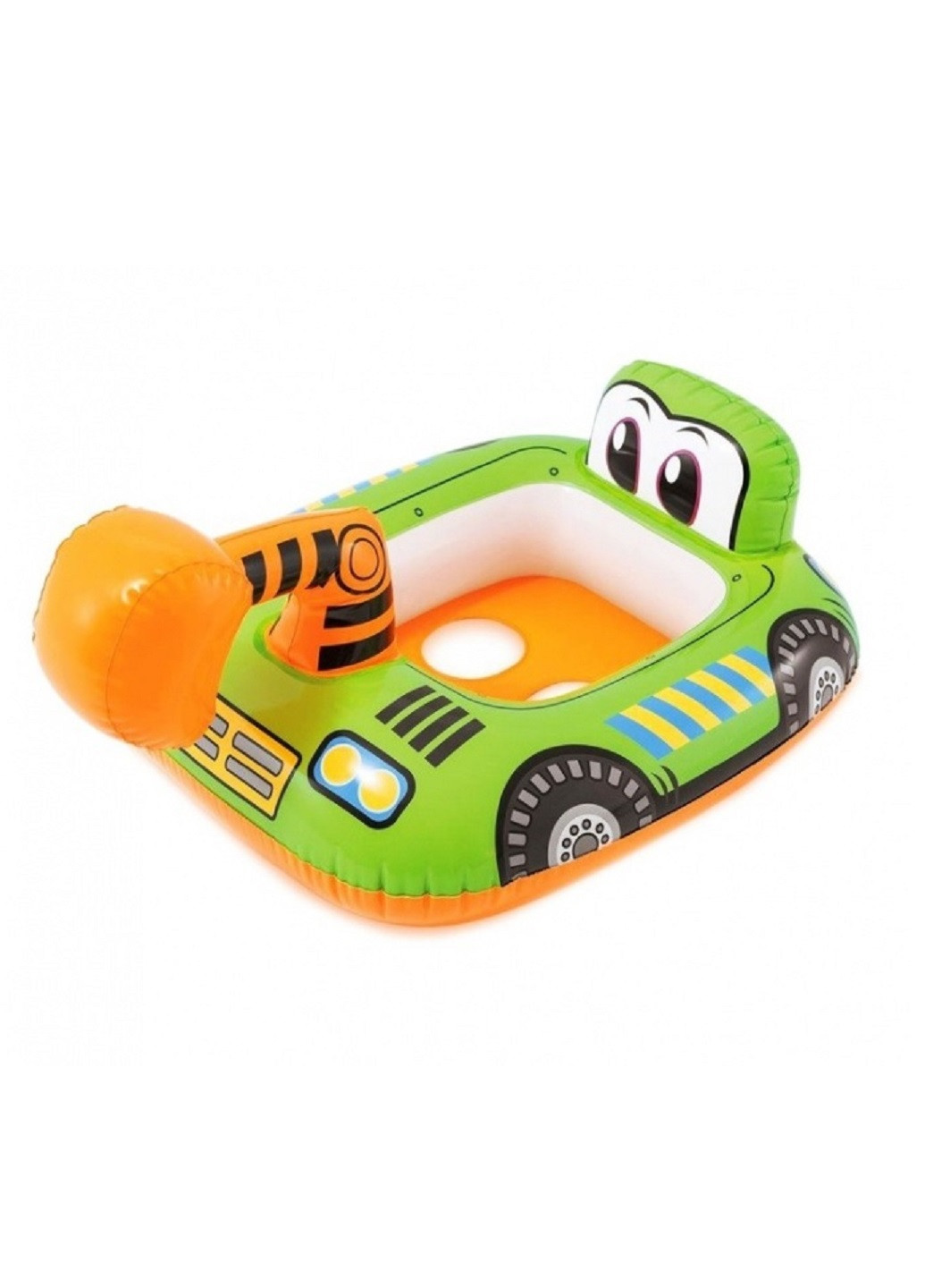 Дитячий надувний круг ходунки плотик з ніжками екскаватор для дітей від 1 року для безпечного купання басейну (52311-Нов) Unbranded (253282684)