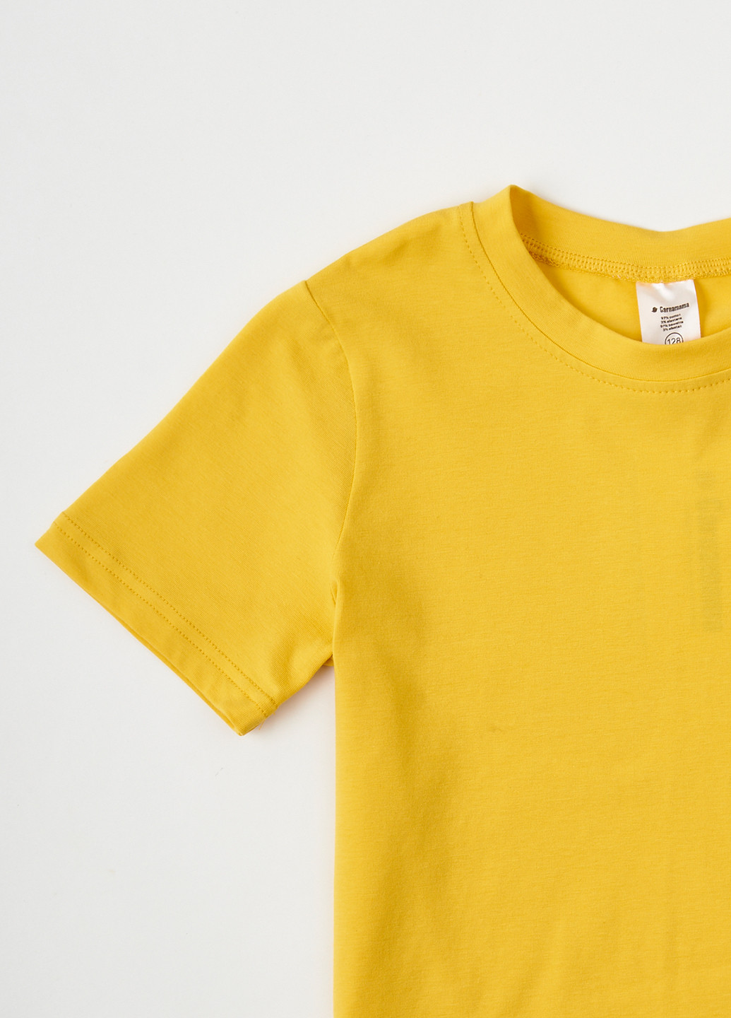Желтая демисезонная футболка Garnamama