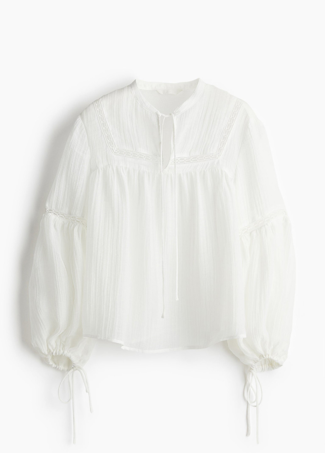 Белая блузка H&M