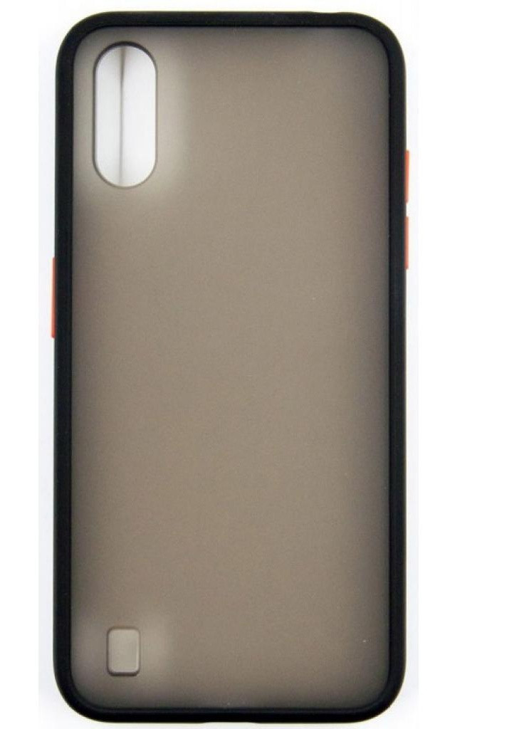 Чехол для мобильного телефона (смартфона) Samsung Galaxy A01 (black) (DG-TPU-MATT-32) DENGOS (201493459)