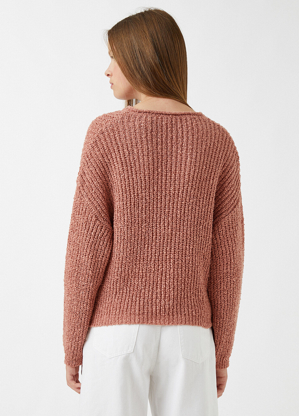 Теракотовий демісезонний пуловер пуловер KOTON