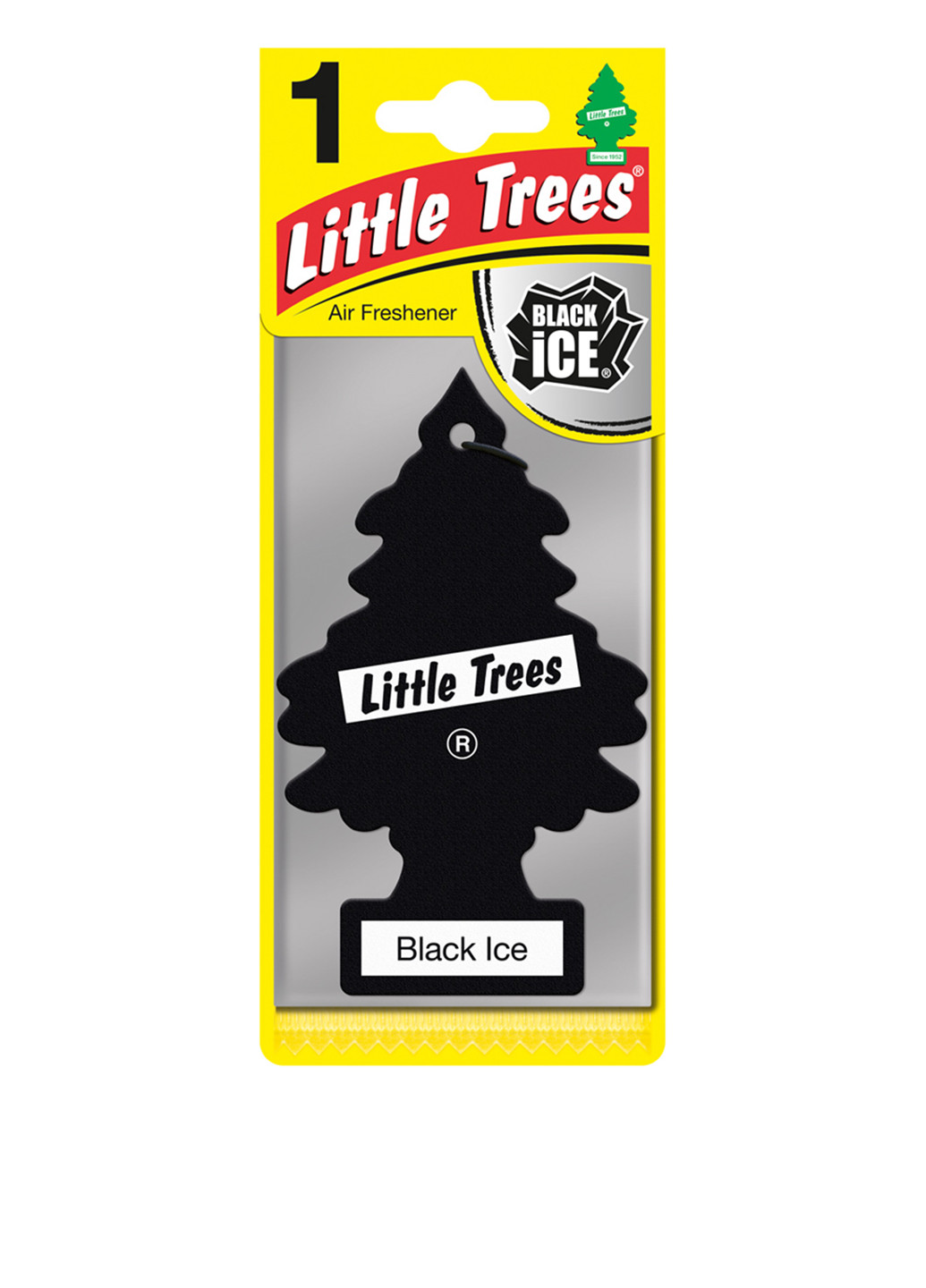 Освіжувач повітря "Чорний лід" 5 гр Little Trees (139034540)