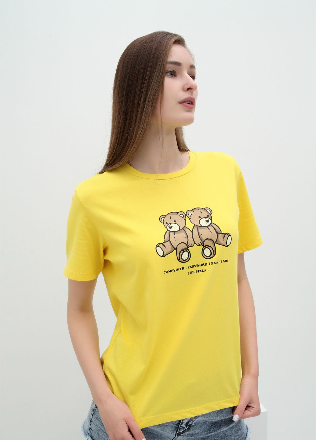 Жовта літня футболка PEPPER MINT