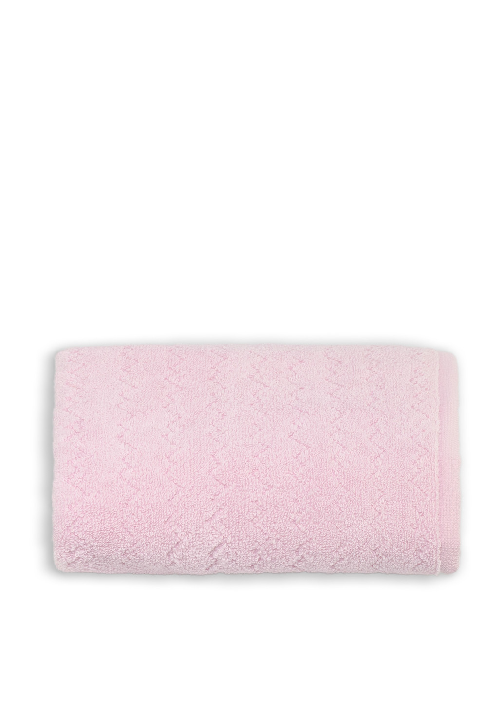 No Brand полотенце, 50х90 см однотонный светло-розовый производство - Турция