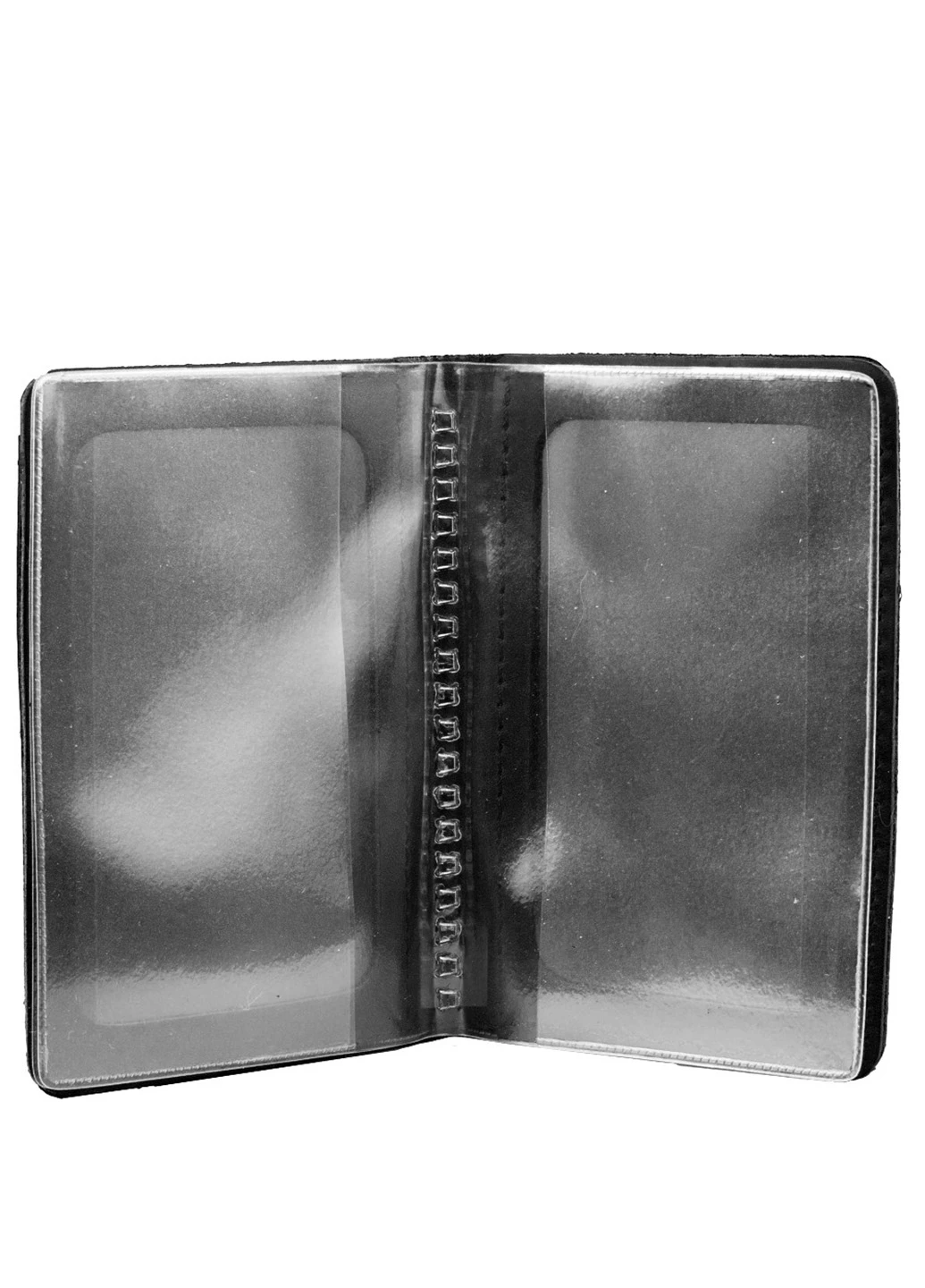 Мужская кожаная обложка для паспорта 7х10х1,5 см DNK Leather (212706017)