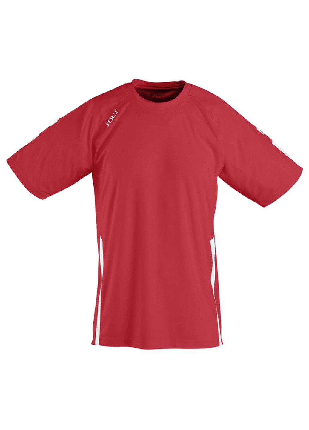 Красная летняя футболка с коротким рукавом Sol's