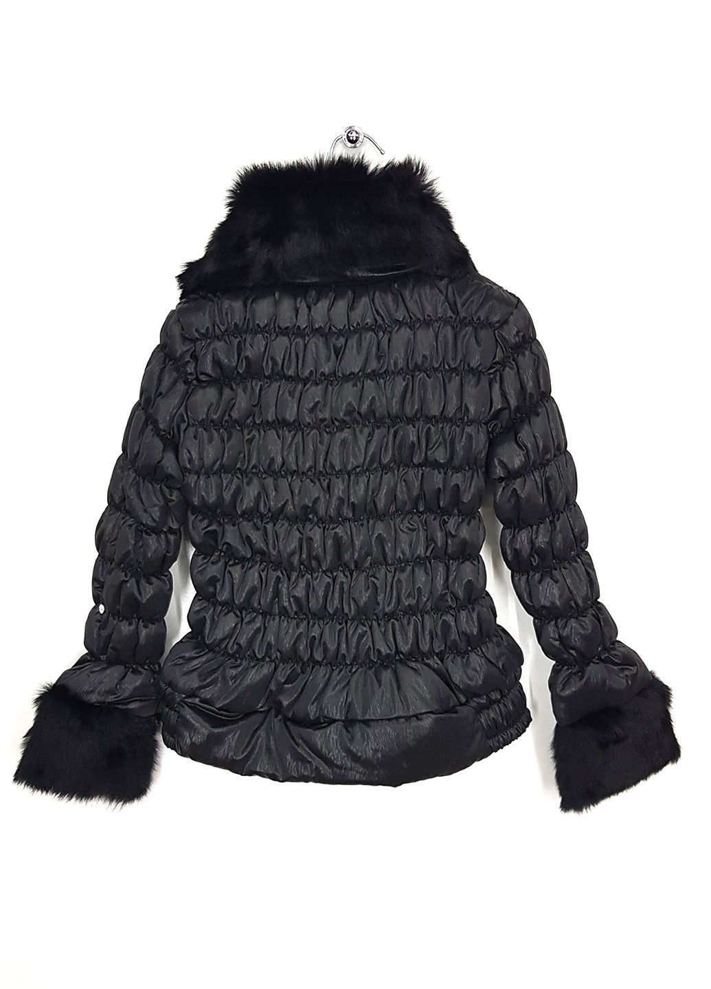 Чорна зимня куртка Puledro