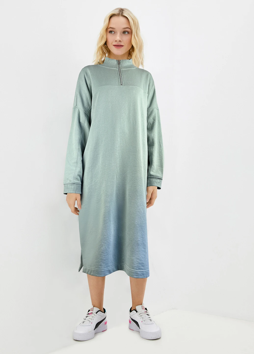 Зелена сукня Monki однотонна