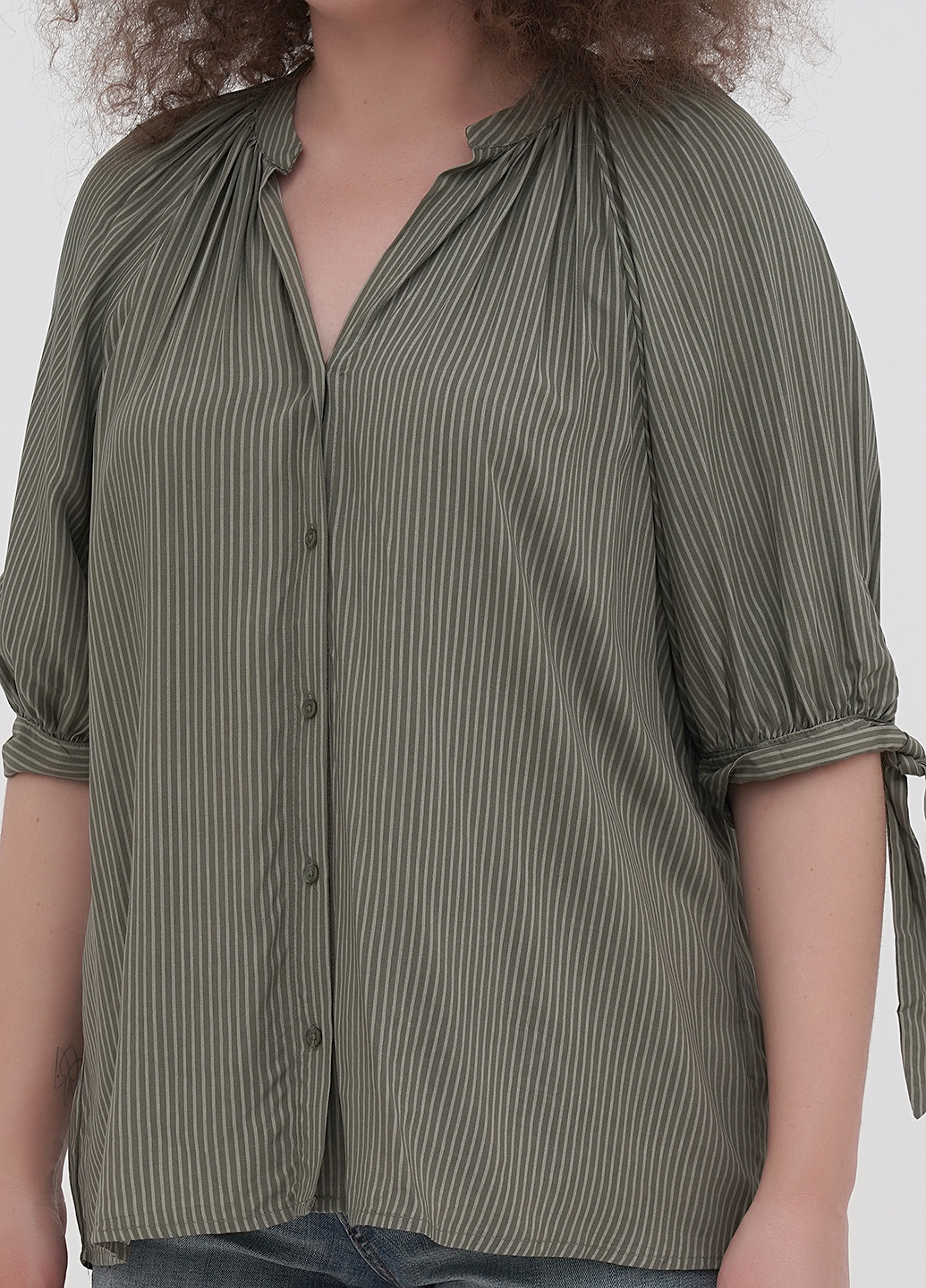 Хакі блузка Amanda Green