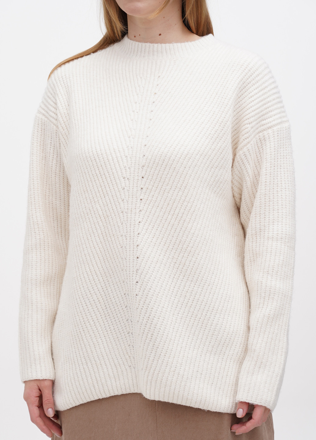 Білий зимовий светр джемпер Reserved