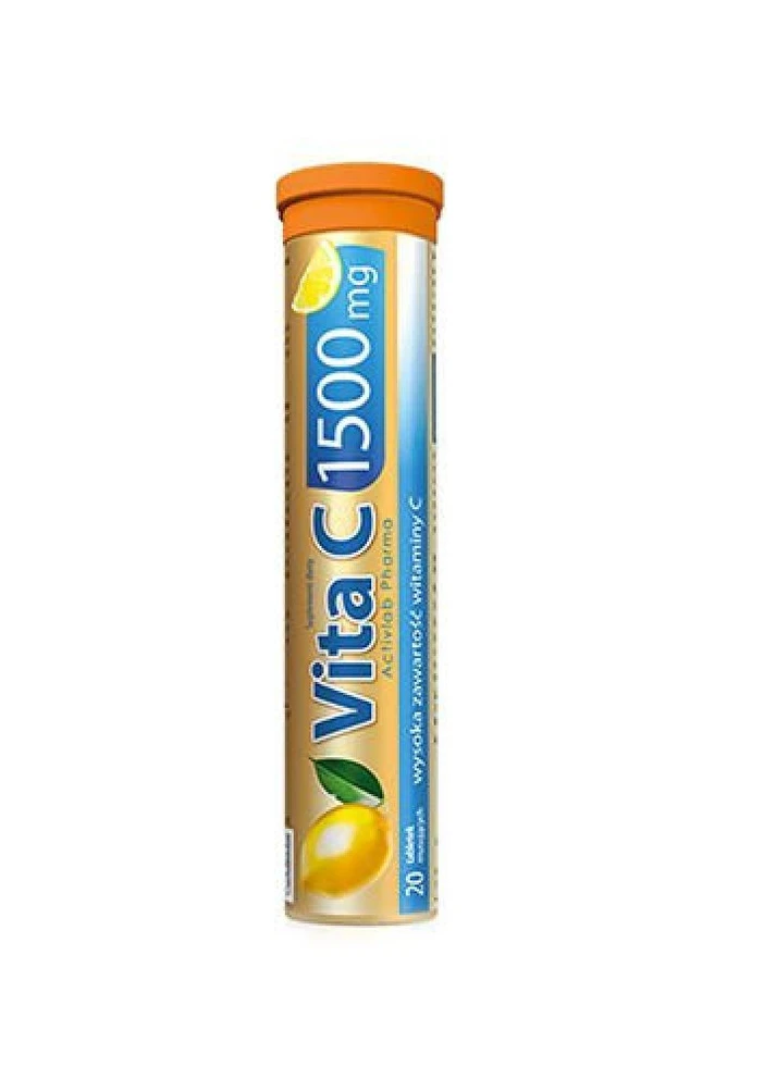 Витамин С Vita C 1500 mg 20 tabs ActivLab (254325773)