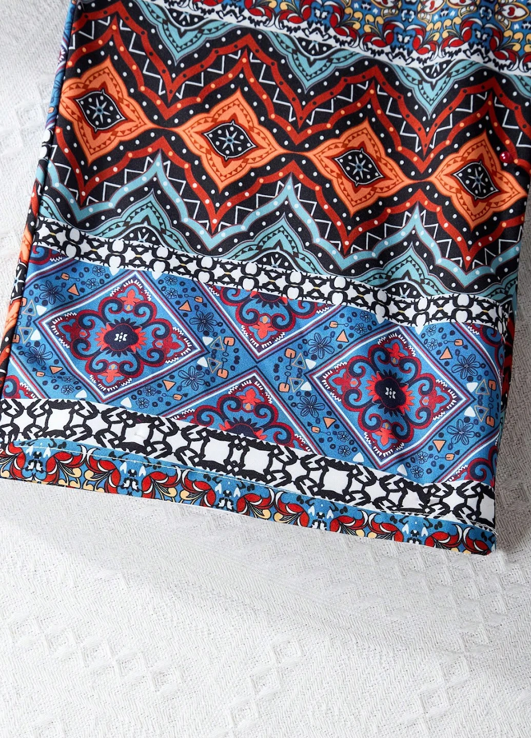 Комбинированный летний комплект (блуза, брюки) SHEIN
