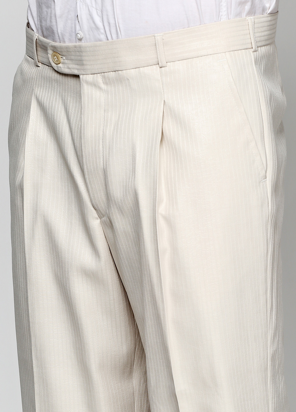 Світло-бежевий демісезонний костюм (піджак, брюки) брючний Galant
