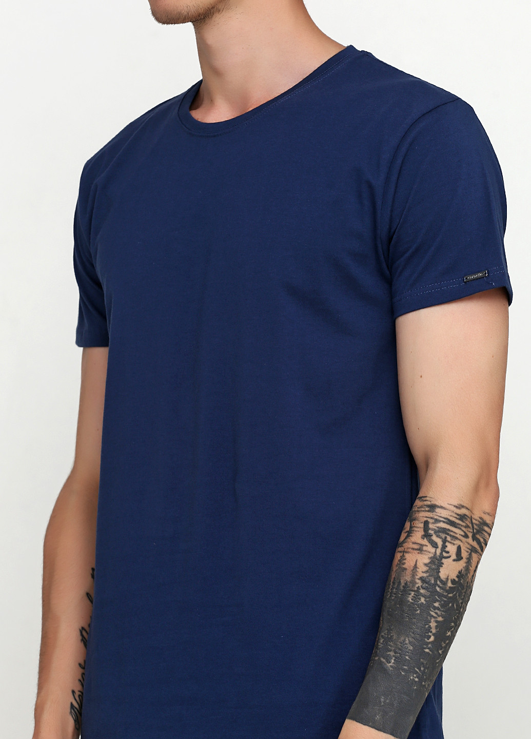Темно-синя футболка Cornette